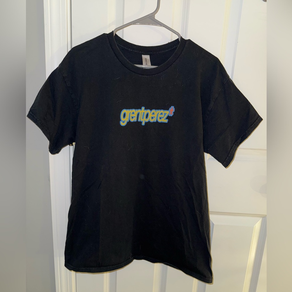 Unisex Black Grent Perez Tour T-Shirt